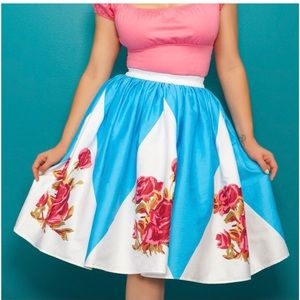 Pinup Girl Clothing Rose Jenny Skirt